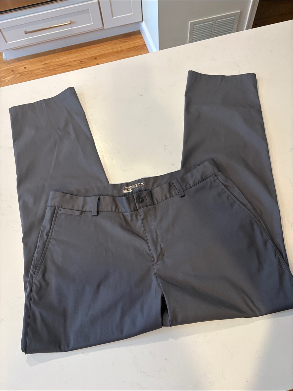 Nike Men's Gray Golf Pants - Slate Gray